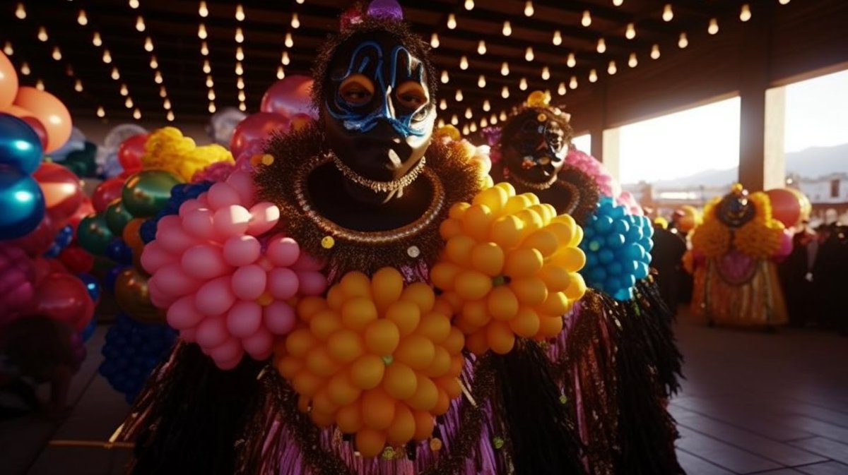 A_T_O_M_A's tweet photo. #bienvenidosaltercermundo
#postEcuador
Serie: Mamanegra
Imaginado por @nuno.studio
Ai: #midjourney
Cuando inició el festejo de la Mama Negra en Latacunga, se asume que una comisión del Mamaverso fue invitada de honor. Unos pocos documentalistas apocrifos rescataron que el https://t.co/D4mUk5imdm