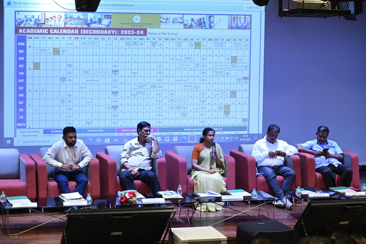SMEOdisha's tweet photo. Addressing the state-level review-cum-training programme for DEOs and BEOs at Krushi Bhawan on Tuesday, Sri Dash highlighted the need of arresting drop-out rates by bringing systematics reforms in block and district level administrations. https://t.co/6jjBpRjoSG