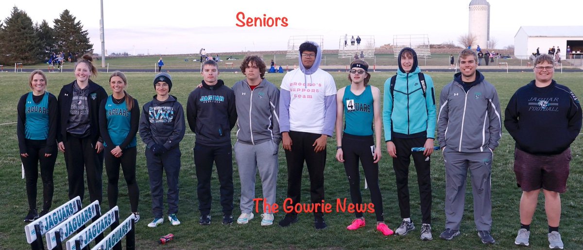 SV_XC_TF's tweet photo. Didn't get a chance to do this last night after our home meet...but thanks to this great group of seniors.   Great work ethic, great leadership and most of all great people. Can't wait to see what they all acconplish.

Thank you to the Gowrie News for getting the picture. https://t.co/TjUCj131i4