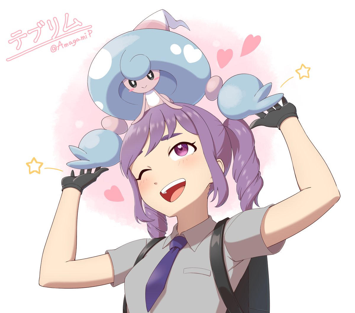 ポケモン「#好きなキャラ100人描く #ポケモンSV47.テブリム 全ポケモンで一番好きか」|🌸あまがみP🌸のイラスト