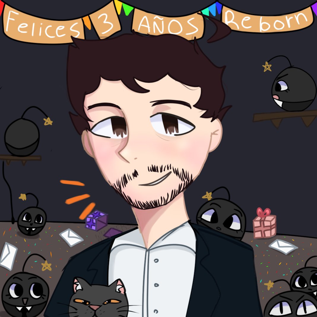 WH1TER3B's tweet photo. t quiero mucho reborn!!
Feliz 3er 19/4😿😿
#3YearsWithReborn #FanartsForReborn @DonReborn2 
(dibujo todo rápido y feo) https://t.co/BpuKAdpNJF