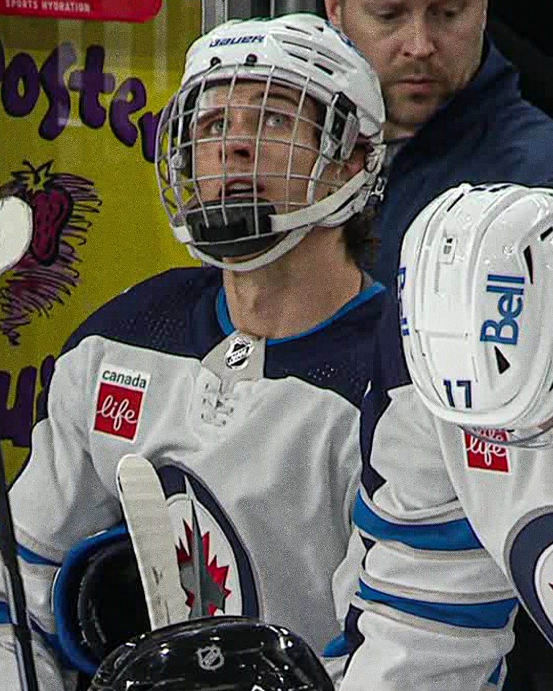 Winnipeg Jets Player Returns to Game After Taking Skate to Face