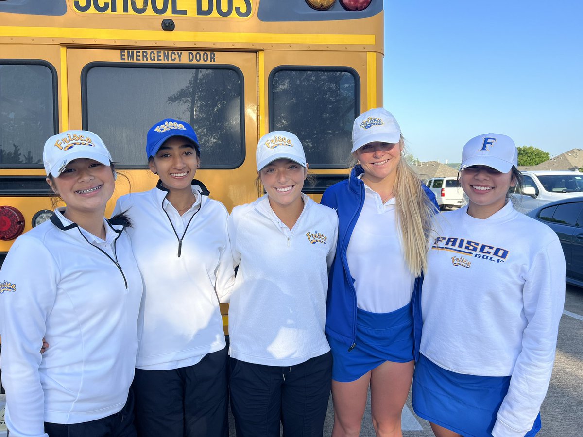FriscoGolf's tweet photo. Today was a beautiful day for golf, and Varsity Lady Raccoons played their hearts out today at Day 2 of Regionals in Rockwall. Special congrats to Queenie who is state bound and will be competing at state in May! https://t.co/eohsK3kDTO