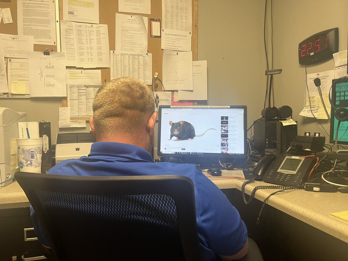 dhancock110's tweet photo. Working dispatch, tonight.
My partner is a Cornette fan. I got him to search βSomething to Wrestle George the Ratβ on YouTube and weβre off to the races.
#STW #WellYouKnow https://t.co/HHZGHV5CAN