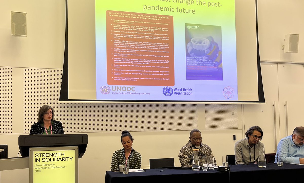 #HR23 <a href="/WHO/">World Health Organization (WHO)</a> session on “Ensuring  Balanced National Policies for  Access and Safe Use  of Controlled Medicines” featuring presentations from <a href="/KgalemaMotlanth/">Kgalema Motlanthe</a> <a href="/MonicaCiupagea/">Monica Ciupagea</a> <a href="/EamonnMurphy63/">Eamonn Murphy</a> <a href="/INPUD/">International Network of People who Use Drugs</a> <a href="/OpenSociety/">Open Society Foundations</a> <a href="/WHO/">World Health Organization (WHO)</a> #EndInequalitiesEndAIDS #strenghtinsolidarity