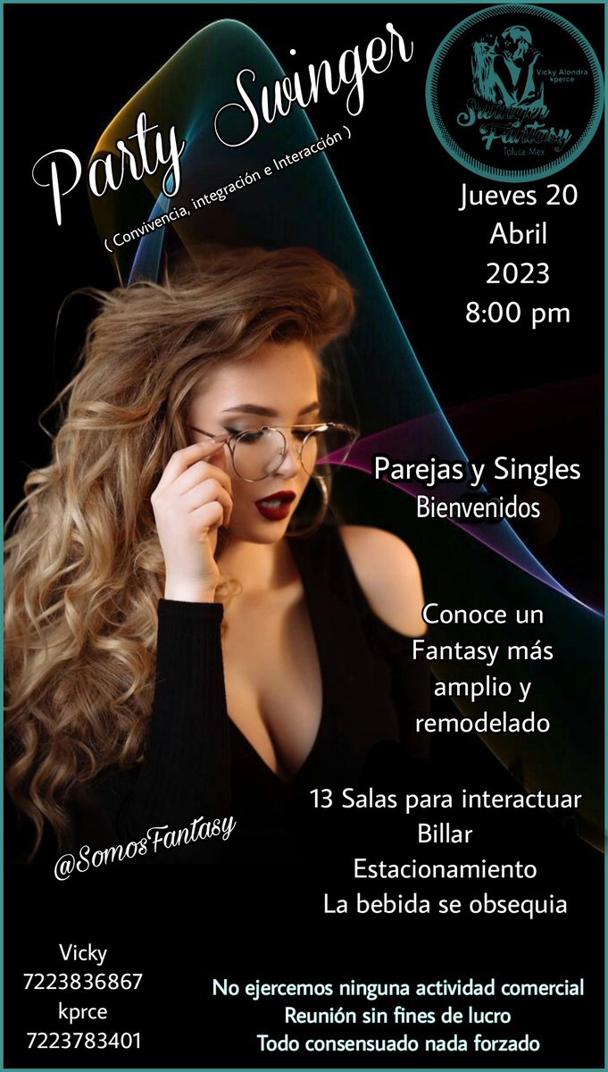 Swinger Fantasy Club Privado tweet media