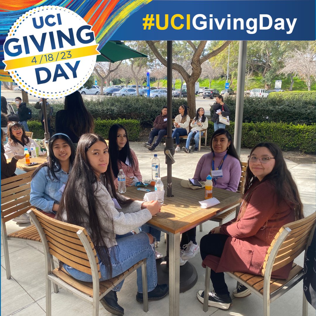 UCISage's tweet photo. It’s not too late to give - we are almost at the finish line! We hope you will join us in supporting the SAGE Scholars Program and our amazing scholars. Whether you make a donation or share our campaign with your network, we truly appreciate your contribution! https://t.co/ecePFBomIi