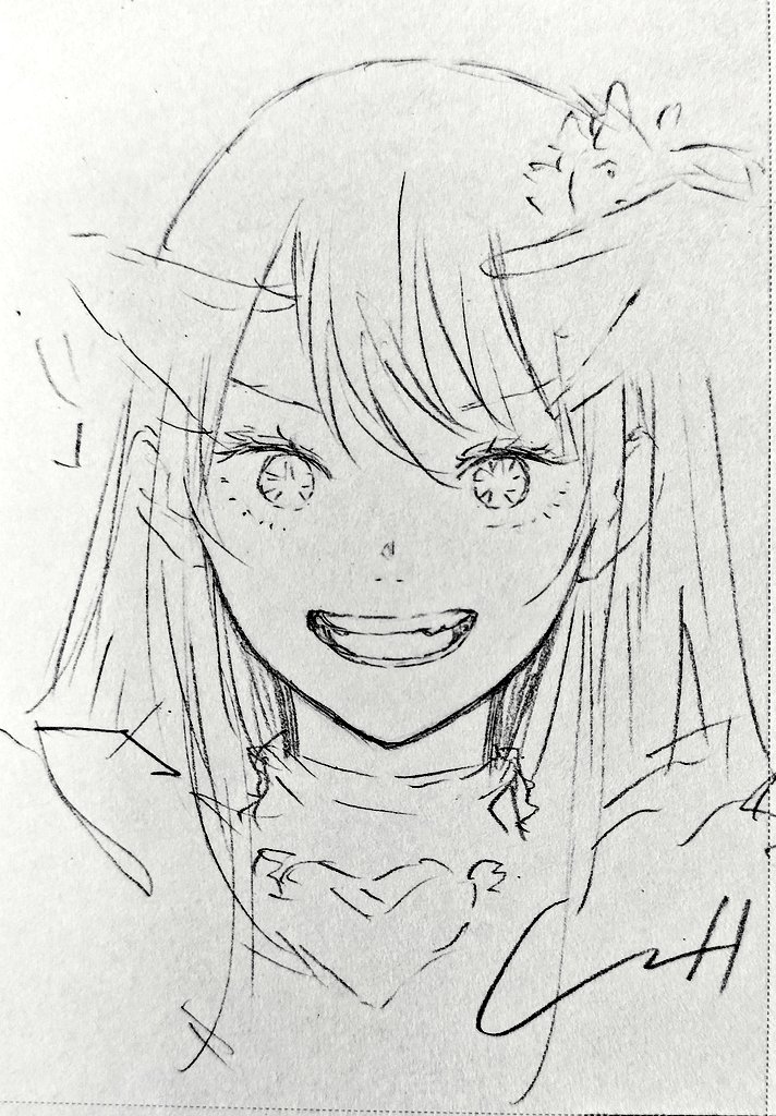 A little during lunch break_✍Drawing 