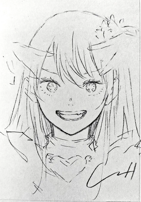 A little during lunch break_✍Drawing 
