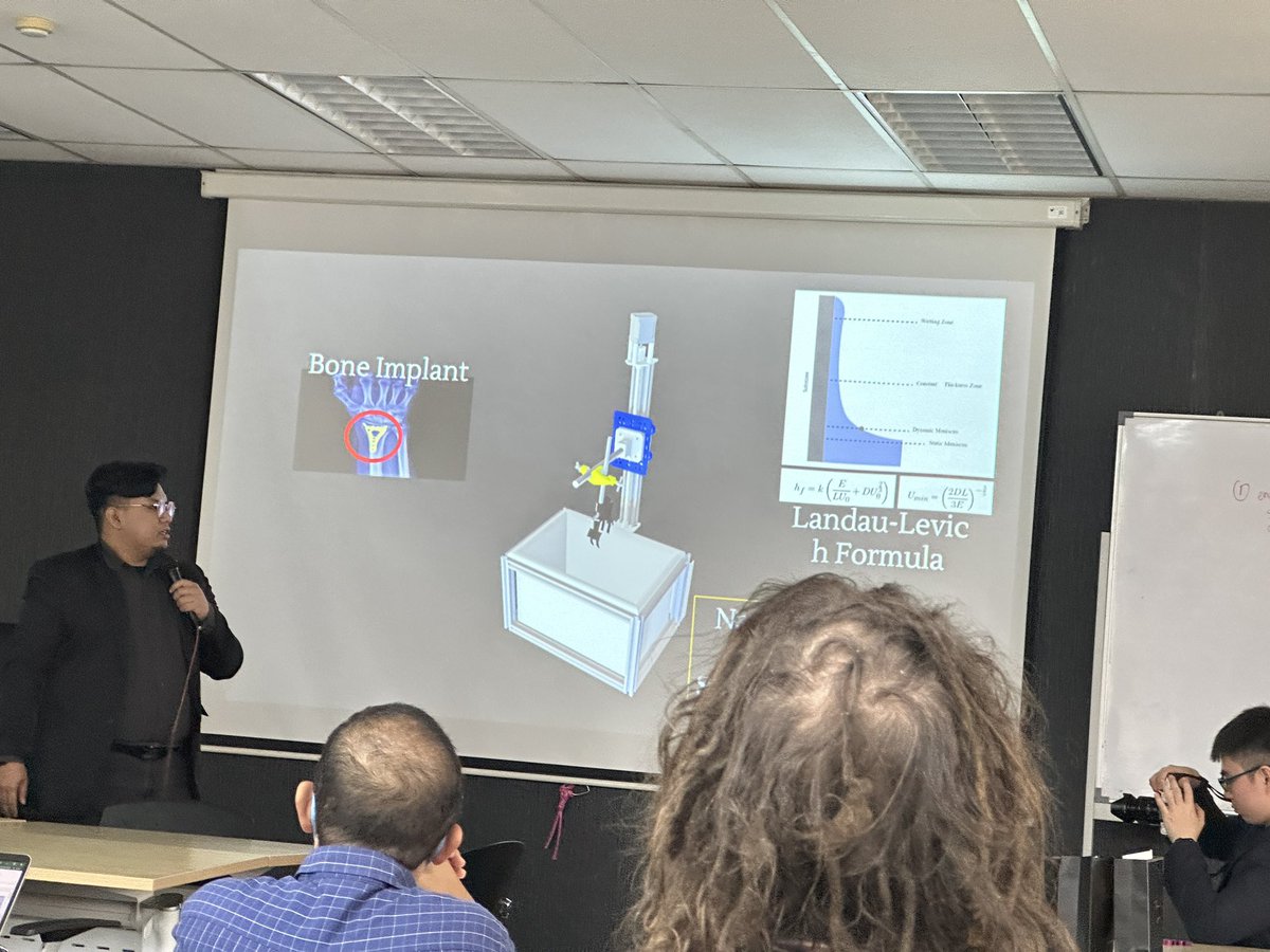EsyinChew's tweet photo. Students from @cardiffmet and @unimalaya are competing 3 Minutes Thesis related to Robotics and AI 
Exciting mutual learning &amp; knowledge exchange! 

Excellent work @ZatiJudge with your new AI Lab at FSKTM @pie4womeninstem 
@CMetGlobalOpps @TaithWales @my_British @eurekarobot https://t.co/k5Sn8NK2NP