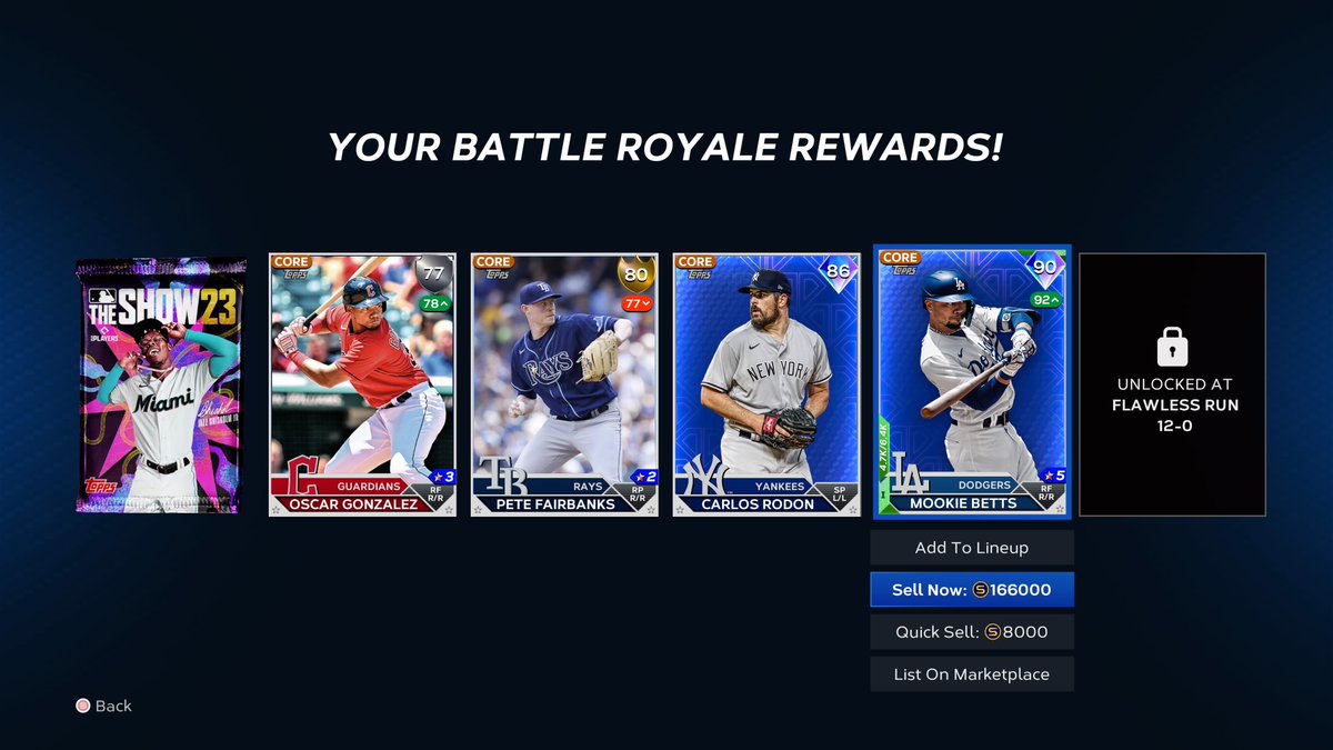 THE 12-1 BOTTTTTTT  😅😅😅 #MLBTheShow23