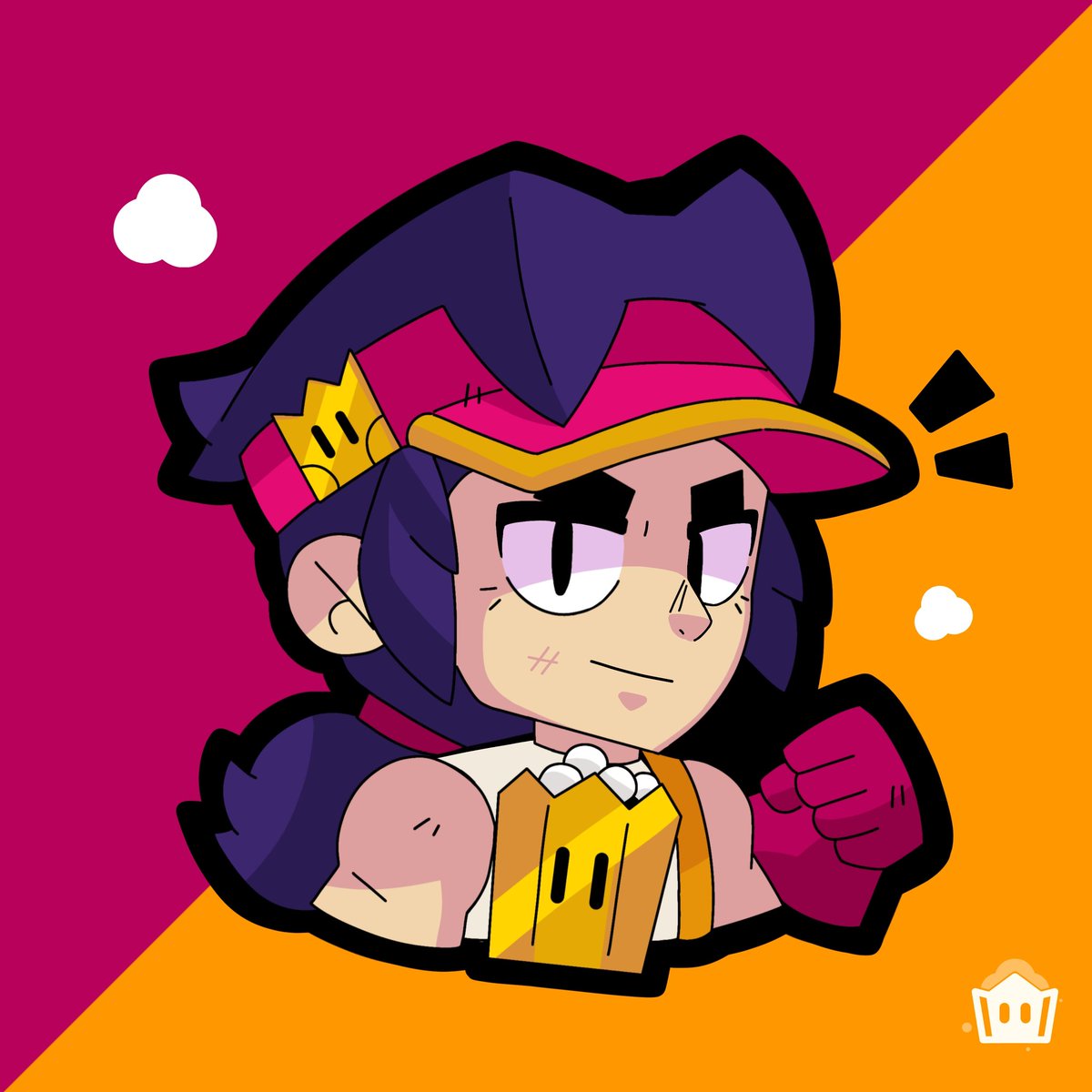 Fang icon rework ✍️ (fear the fang)
#BrawlStars #brawlArt #FANG #popcorn