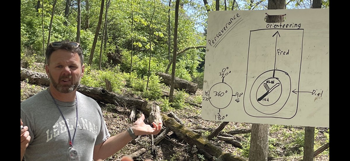PrinOutdoorEd's tweet photo. 5th graders @PrincipiaSchool practiced their yearlong character theme, Perseverance, while orienteering.  Undoubtedly, they were very perseverant!

#handsonlearning
#outdooreducation
#outdoorlearning https://t.co/tFIvJaVnGL