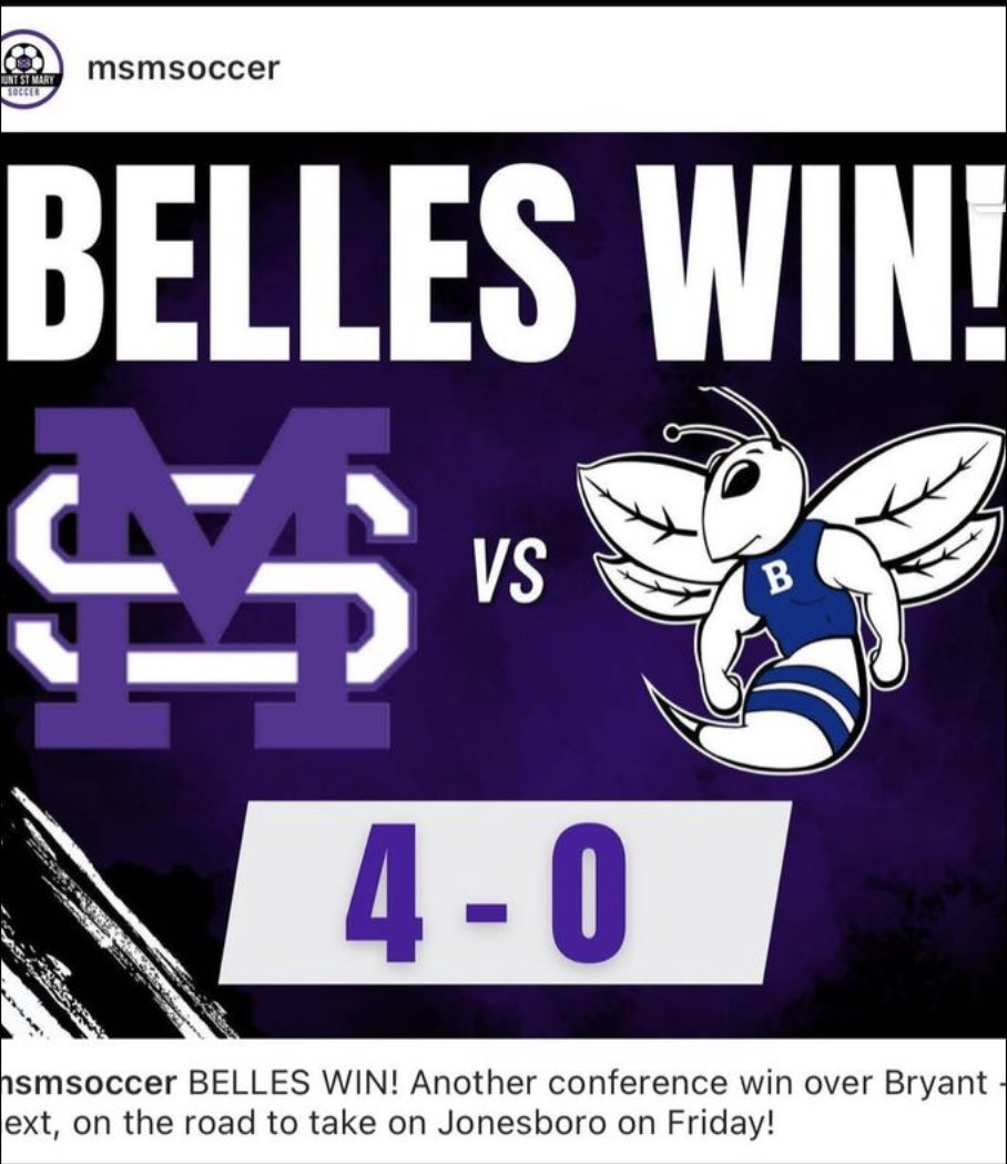 Savannah Bosley (@sbosley2024) on Twitter photo Ring dat Bell! What a great win tonight against a very physical Bryant team. Had my first hat trick of the season. All because of some great balls by my teammates. Go Belles! #msmsoccer #SeeHerGreatness <a href="/TopPreps/">College Coaches / Scouts / College Recruiters</a> <a href="/ImCollegeSoccer/">College Soccer Truth ™</a> @SoccerMomInt <a href="/PrepSoccer/">Prep Soccer ⚽️</a> <a href="/Sports_Recruits/">SportsRecruits</a> Ring dat Bell! What a great win tonight against a very physical Bryant team. Had my first hat trick of the season. All because of some great balls by my teammates. Go Belles! #msmsoccer #SeeHerGreatness <a href="/TopPreps/">College Coaches / Scouts / College Recruiters</a> <a href="/ImCollegeSoccer/">College Soccer Truth ™</a> @SoccerMomInt <a href="/PrepSoccer/">Prep Soccer ⚽️</a> <a href="/Sports_Recruits/">SportsRecruits</a>