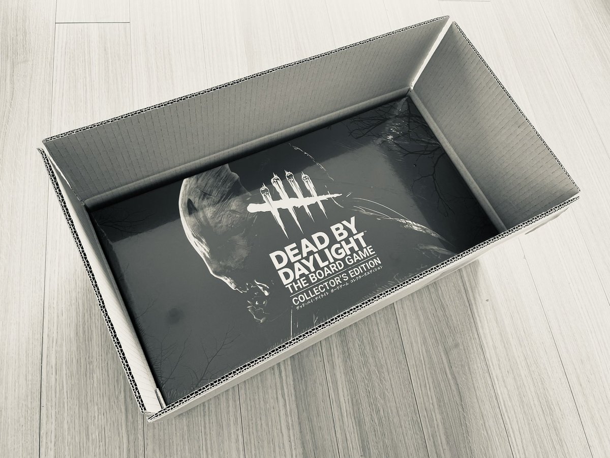tamagokakemi's tweet image. きたぞ！！！！！デカすぎるぅ！！
コレクターズエディション〜！！！！！

#dbd #dbdボードゲーム #dbdboardgame