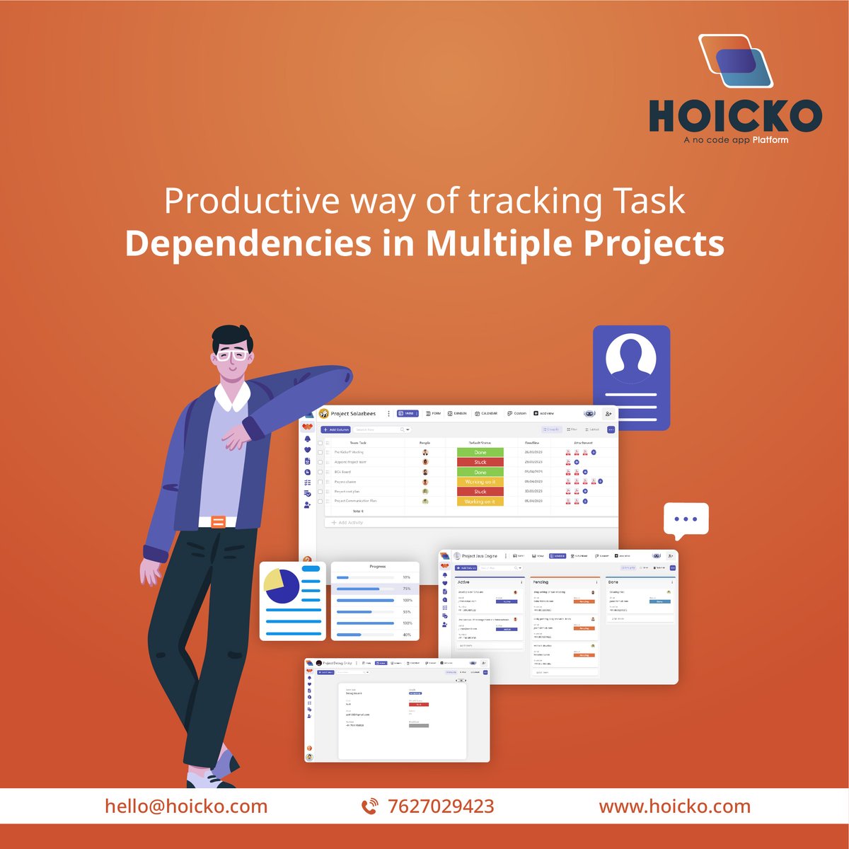 hoicko_official's tweet photo. By tracking dependencies with #Hoicko, you can ensure that tasks are completed in the correct order and meet project #deadlines.https://t.co/Lnuso8OPTt
#hoickotech #workloadmanagementtool #teammanagementtoolinIndia #Freenocodeapp #worktaskmanagementapp #taskmanagementtoolinIndia https://t.co/pHagKDIHDH