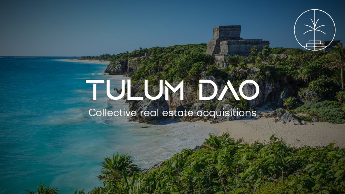 TulumDAO's tweet photo. 🌴 Join Tulum DAO – a revolutionary decentralized autonomous organization (DAO) for collaborative real estate acquisitions!

Coming soon… https://t.co/6IWJCOS9zm