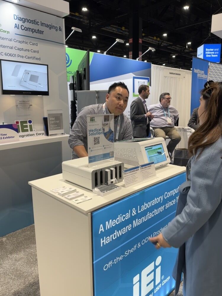 ieiworld's tweet photo. 🎊2nd day in HIMSS!!🎉🎉
Come visit our booth to explore our latest medical solutions!
📍HIMSS 2023
- Exhibit date: 18-20 April 2023
- Venue: McCormick Place, Chicago, USA
- Booth No.: 3880
#IEI #HIMSS #HIMSS23 #MedicalPanelPC #MedicalMonitor #DigitalHealthcare https://t.co/zLMfdGNqKf