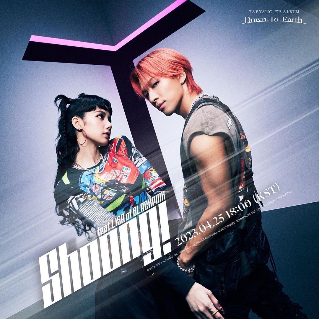 PhilstarNews's tweet photo. 'POWER DANCERS!'🔥

LOOK: BIGBANG's @Realtaeyang announces collab with @BLACKPINK's Lisa for new single 'Shoong!' as part of Taeyang's album 'Down to Earth'

The new track will drop on April 25.

Photo: Taeyang/Instagram

#SHOONGxTAEYANGxLISA https://t.co/M5GqRE5IGe