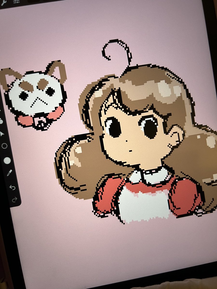 crystalcottage_'s tweet photo. Late night pixel art sketches 💗 #BeeandPuppyCat https://t.co/MzU15bsQIR