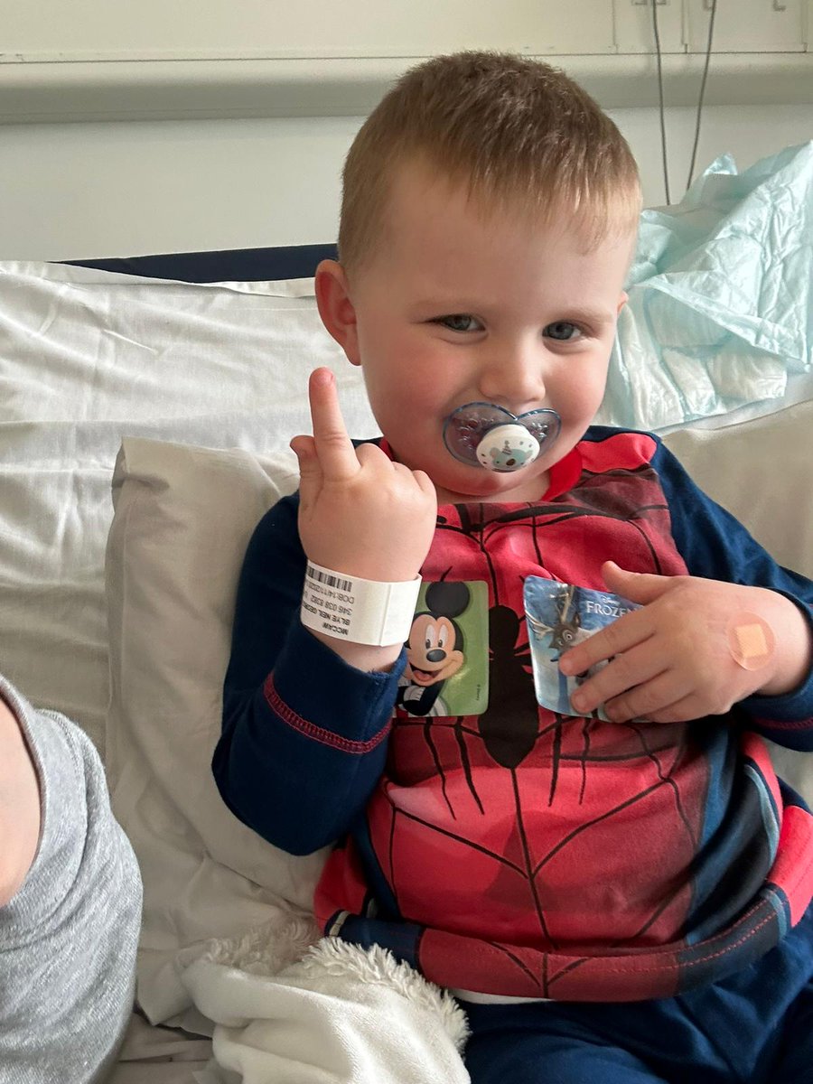 Cairnlodge1's tweet photo. My wee #grandson #Blye had an #operation on his 2 great #toes this morning. I #love my #grandkids so so much. 💙🙏 https://t.co/sxZhv5NhYl