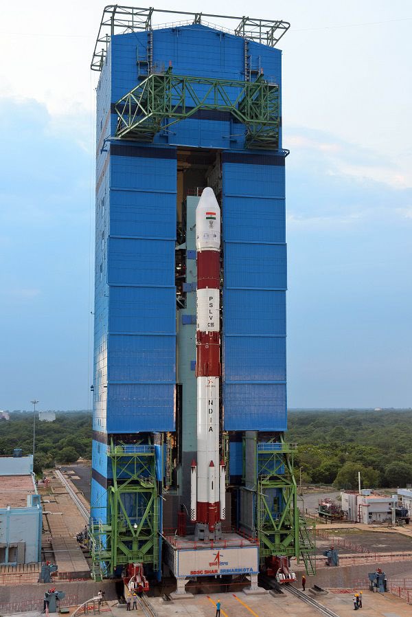 BellatrixAero's tweet photo. Bellatrix ARKA series HET (solar electric propulsion) on board, ready for liftoff! 🚀🛰️🧿

#PSLV C-55
@isro @INSPACeIND @NSIL_India https://t.co/7C2tNM6hQF