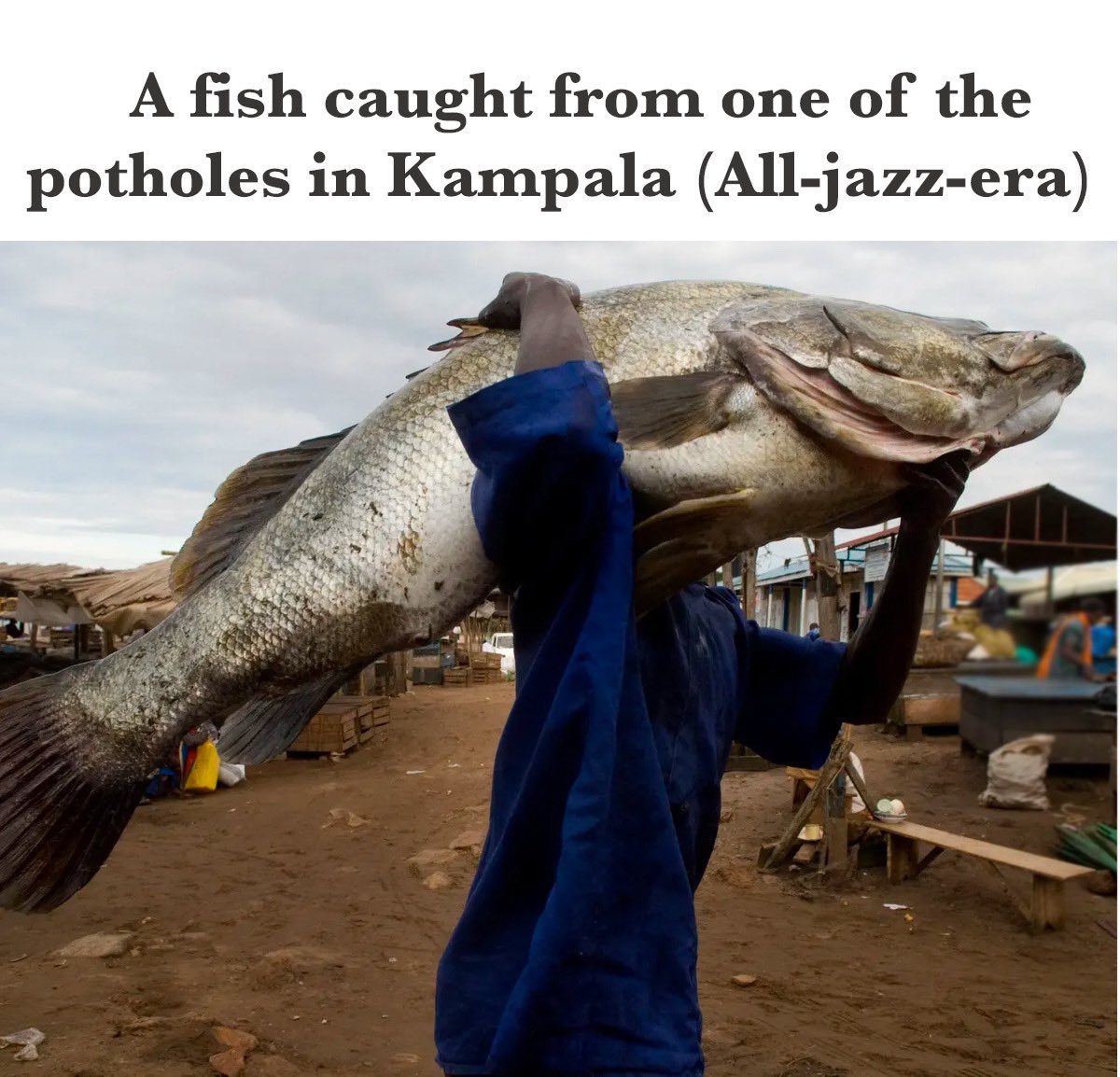 SpireJim's tweet photo. The satirical part of the exhibition officially starts … #KampalaPotholeExhibition 😂📢📣🔥 https://t.co/Ckf7wTAknR