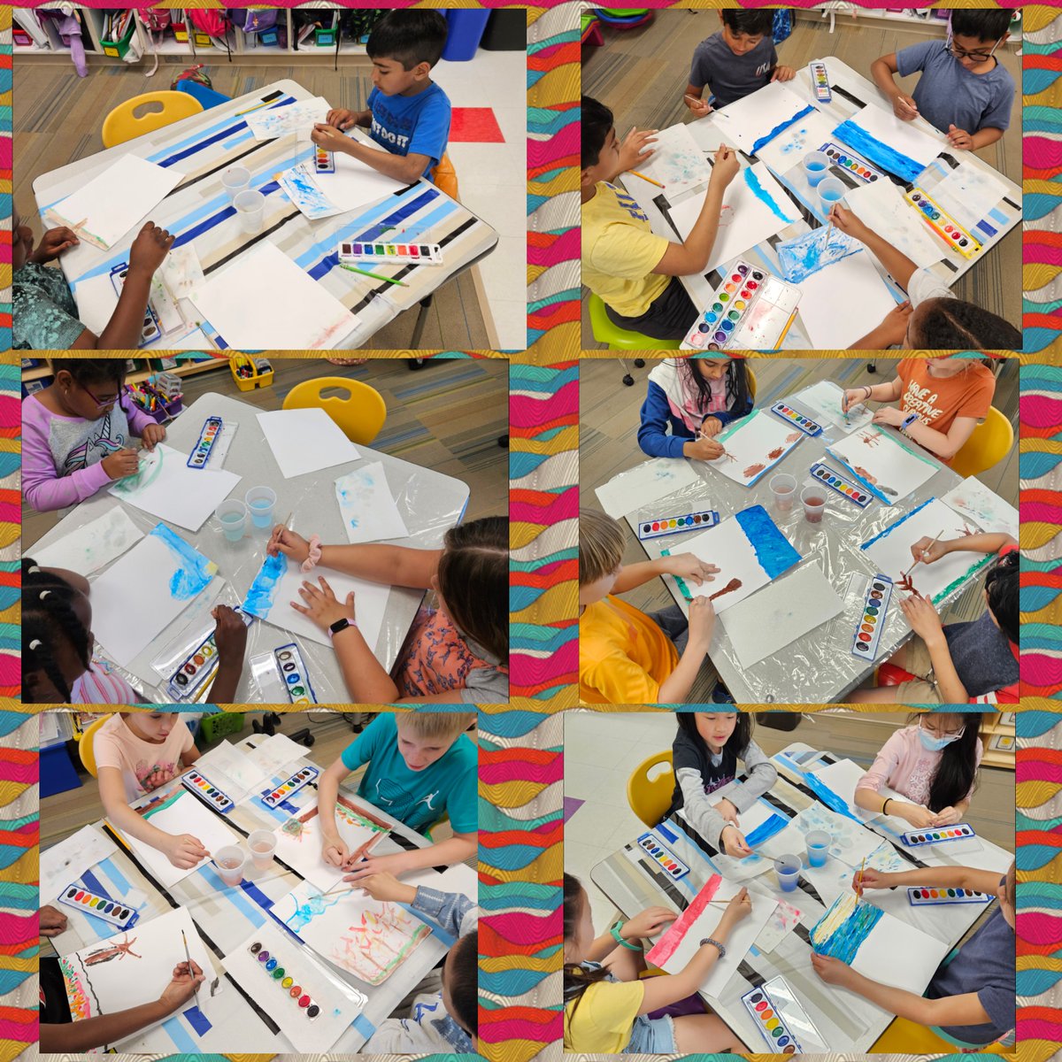 In EL, students were super -focused on creating a painted image of what they 'imagined' the setting may look like while exploring 'The Ants and the Grasshopper' text.
#IAmInnovative...
#IAmUniquelyCapable
<a href="/HortonsCreekES/">Hortons Creek ES</a> 
<a href="/HCES_2nd/">Hortons Creek 2nd</a>