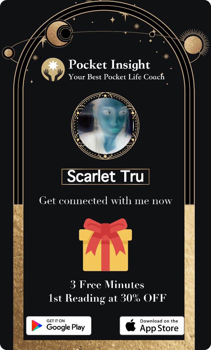 Contact me on the Pocket Insight App to get answers you seek and define clarity peace of mind. 
Here is download link: apps.apple.com/us/app/genesco… I am available now.
