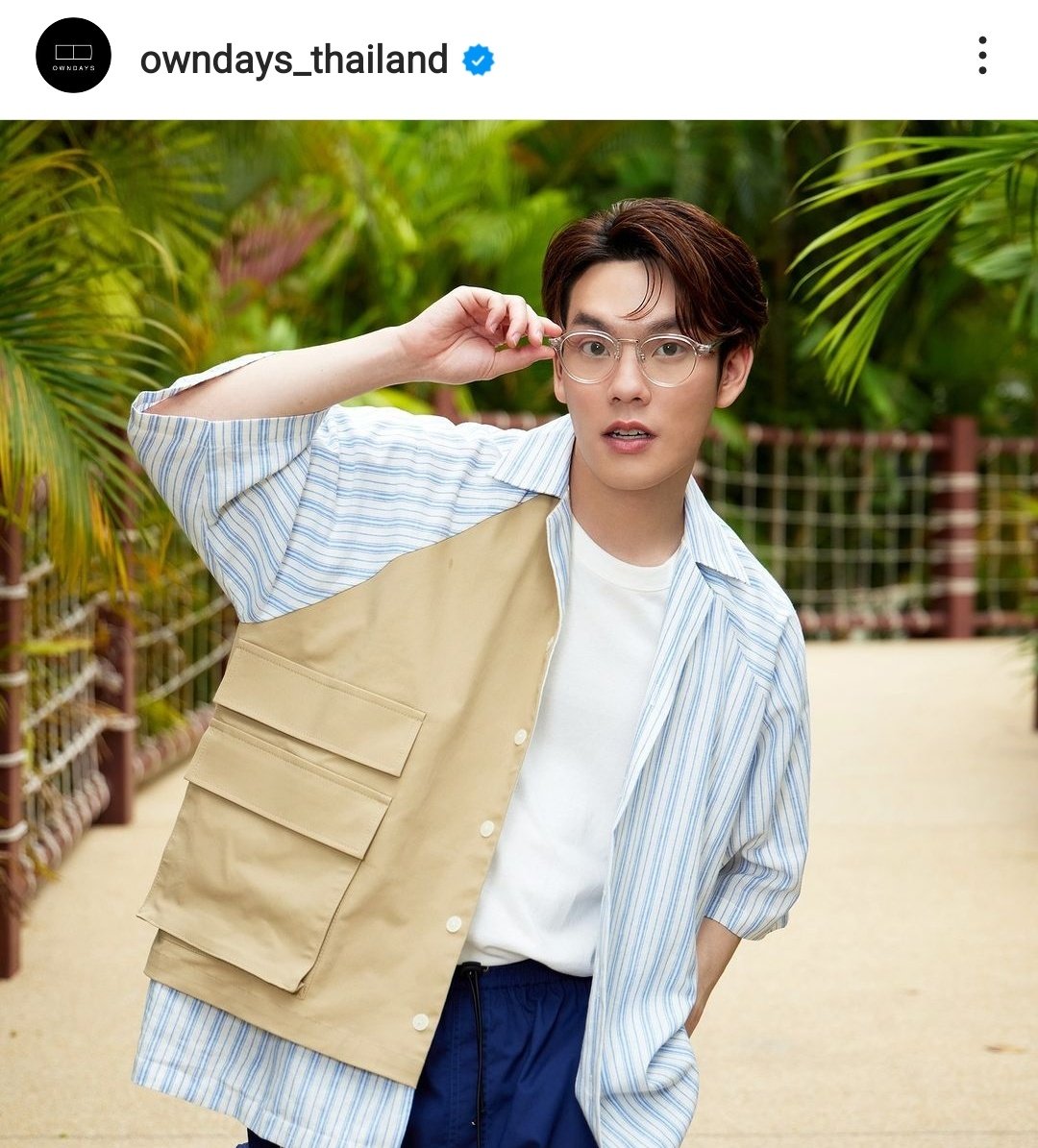 THEBLUEPK2's tweet photo. แว่นตาสวยมาก 
#CTRPANUWAT 
#OWNDAYSThailand https://t.co/wx1Qhma10u