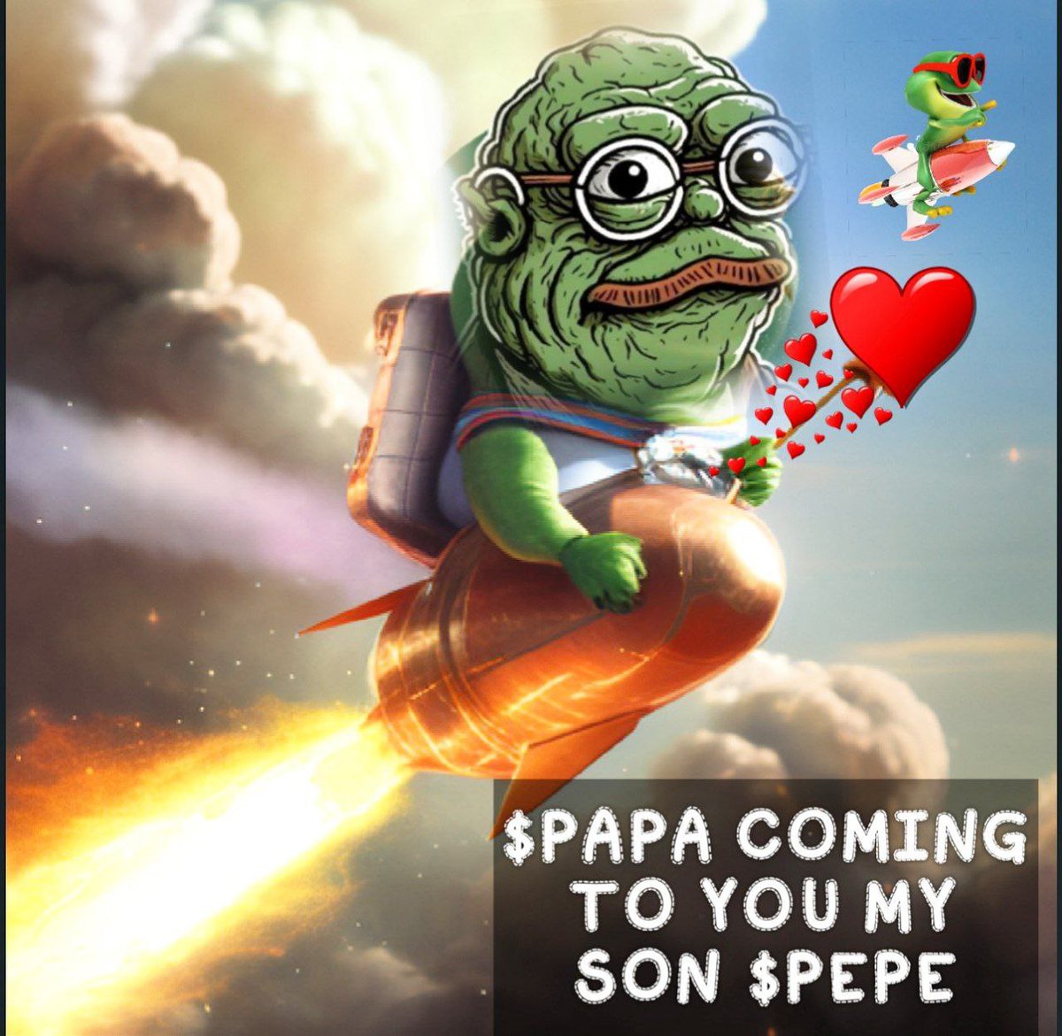 $PAPA is looking for  $PEPE
