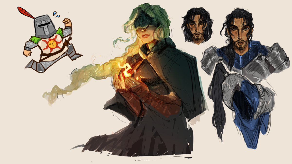 LatinaLinaArt's tweet image. ☀️Have a bunch of souls art but wanted to give luv to DS3 and my ashen one #DarkSouls #DarkSouls3 #soulsgame