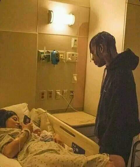 Me looking at my baby mama &amp; my newborn baby one last time before I run away