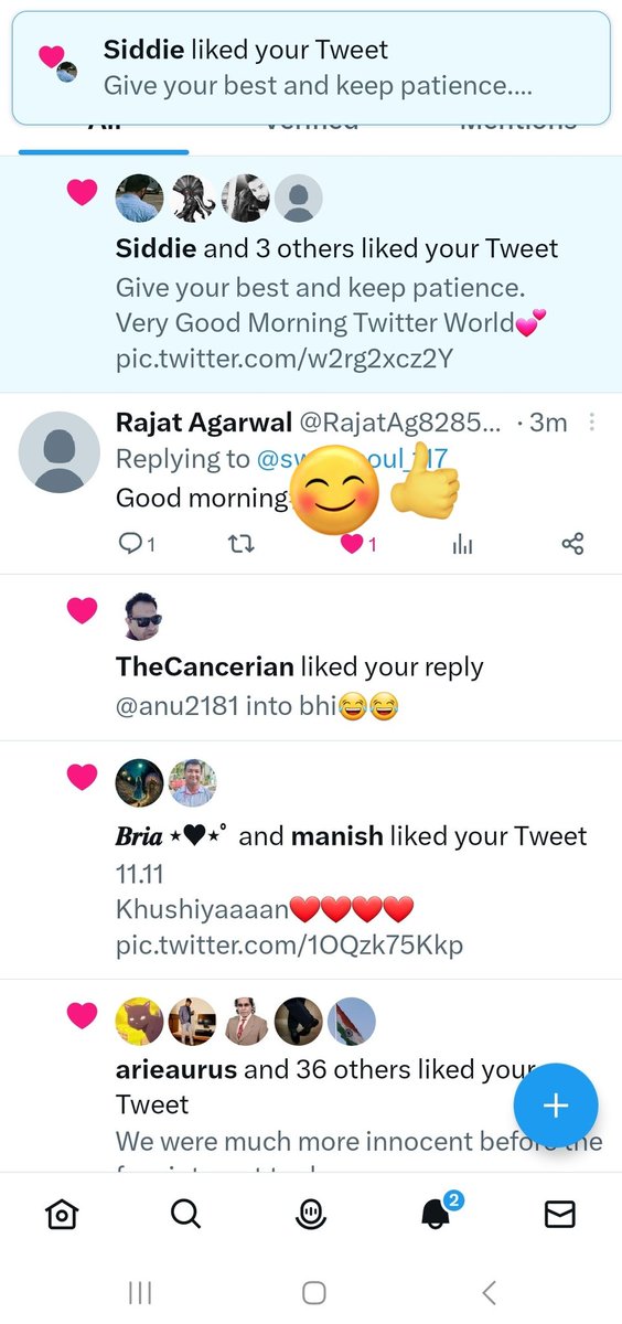 sweetsoul_117's tweet photo. Achhe karam kie honge sirf unko hi aaj twitter ke notifications aayenge. #TwitterNotifications 😇😇😇🤣 https://t.co/UxdN69TMES