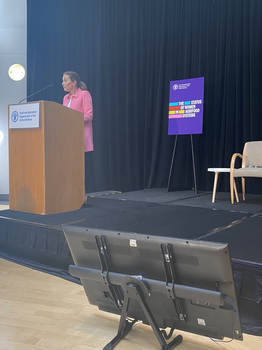 jemimah_njuki's tweet photo. Delighted to join the launch of @FAO Status of Women in Agrifood systems report in DC where @SamanthaJPower announced US $ 335M to support women’s resilience including in humanitarian situations. More investments needed to make good systems work for women @USAID @UN_Women https://t.co/DTME10ZrTH