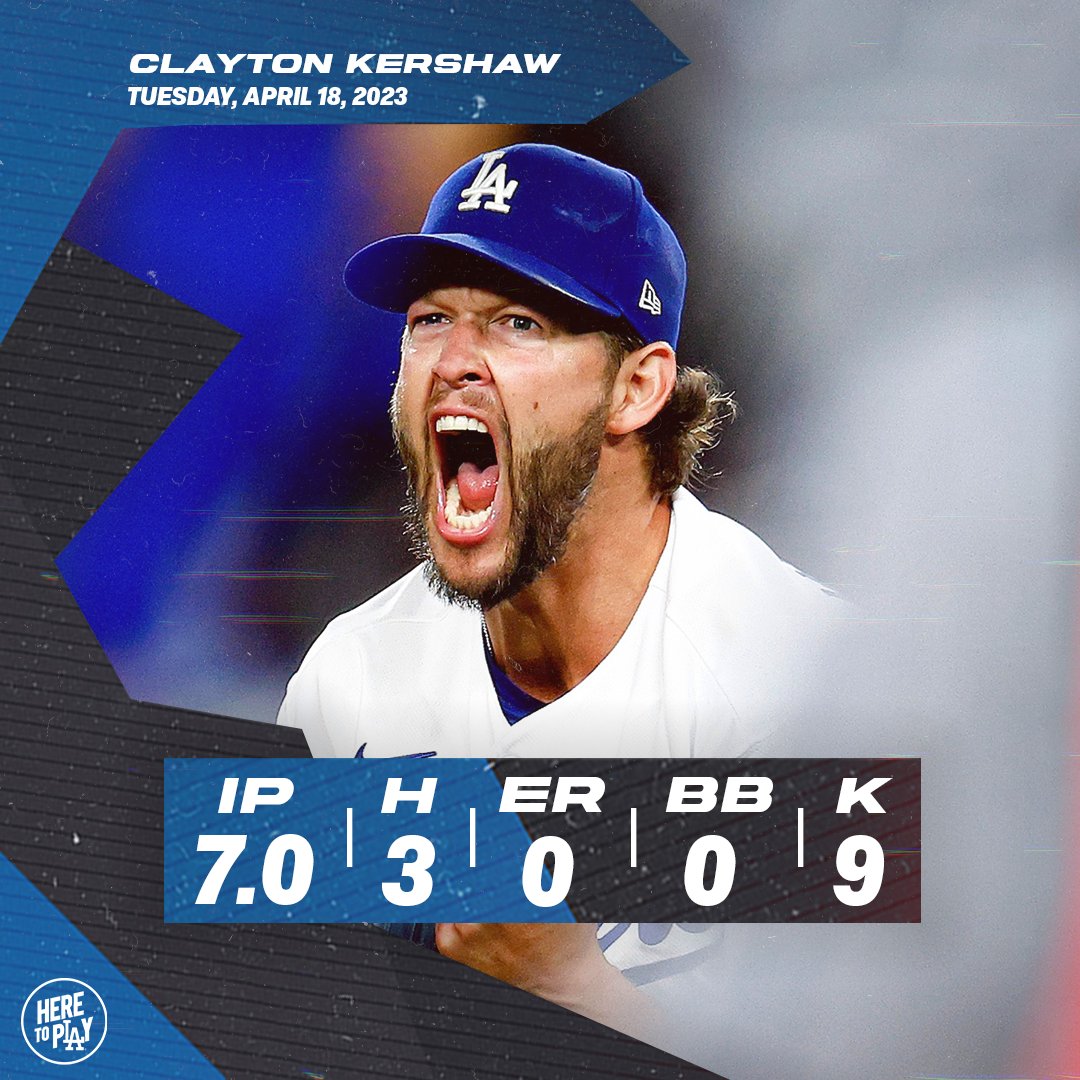 Dodgers's tweet photo. Clayton Kershaw, ladies and gentlemen. https://t.co/EknvFwg1VV