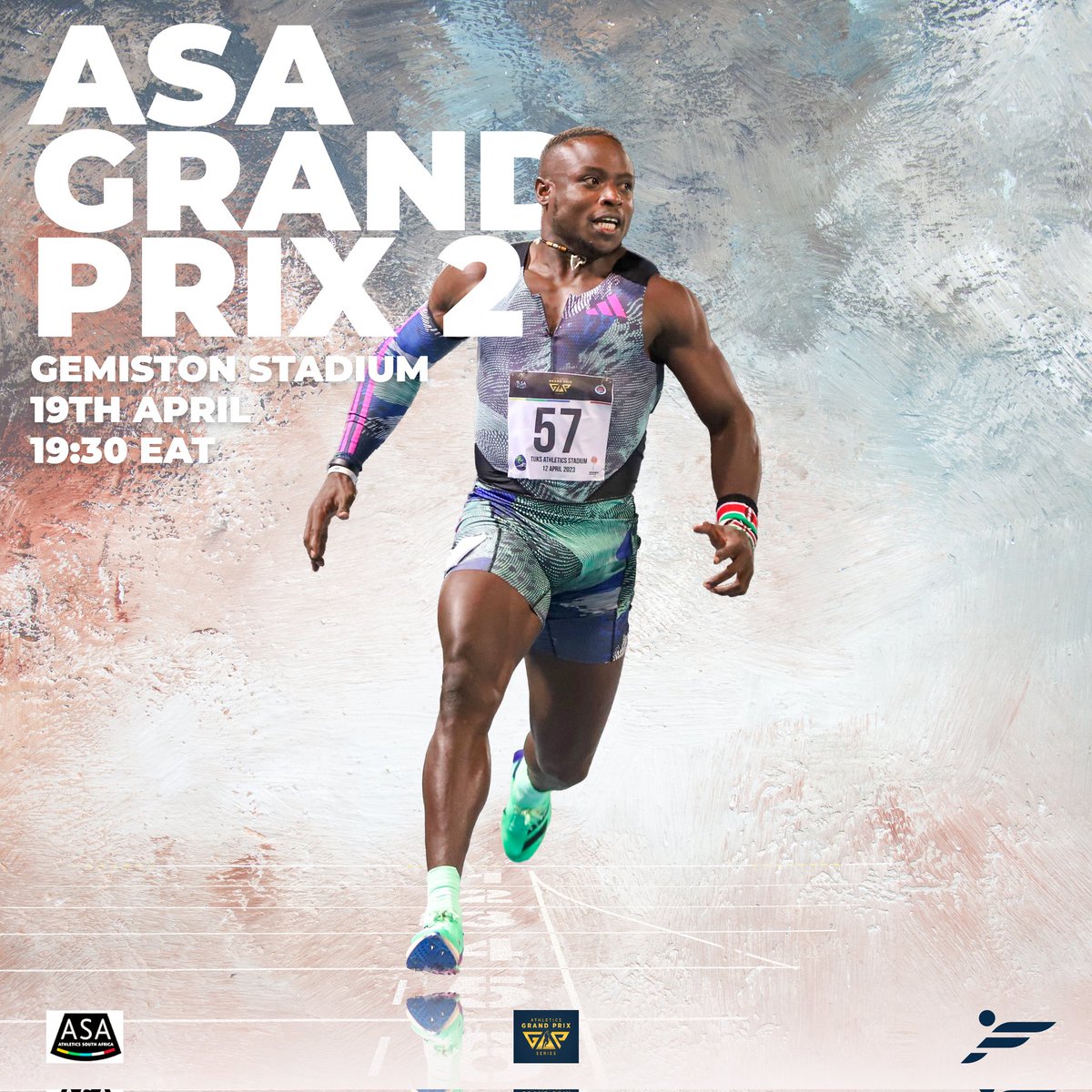 Ferdiomanyala's tweet photo. Competition day!!!
Don't miss the action today. 
100m is at 19.30EAT. Live on supersport variety 4. 

What time do you think I will run today?
Correct prediction wins a gift hamper from @trackferdy
See you on TV😎 

Poster design @kamunya97 https://t.co/d487499CHu