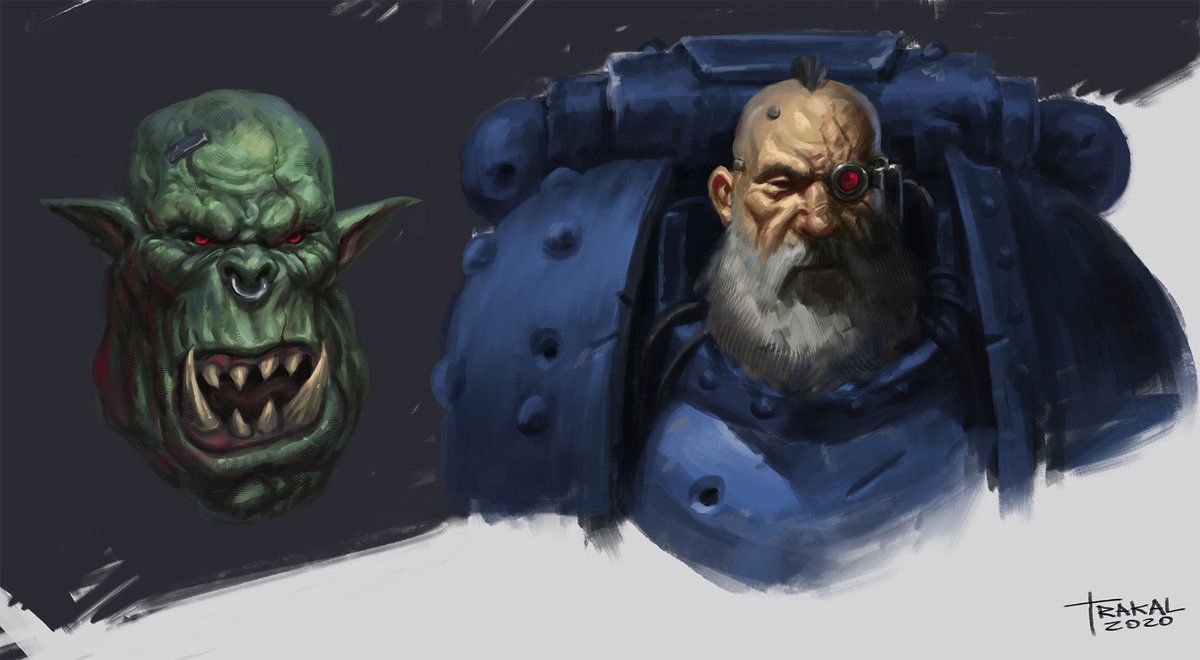 SalvaTrakalART's tweet photo. More 40k stuffs
#warhammer40000 #warhammer40k #40K #horuslupercal #spacemarine #ultramarines https://t.co/S2XMwLmhlO
