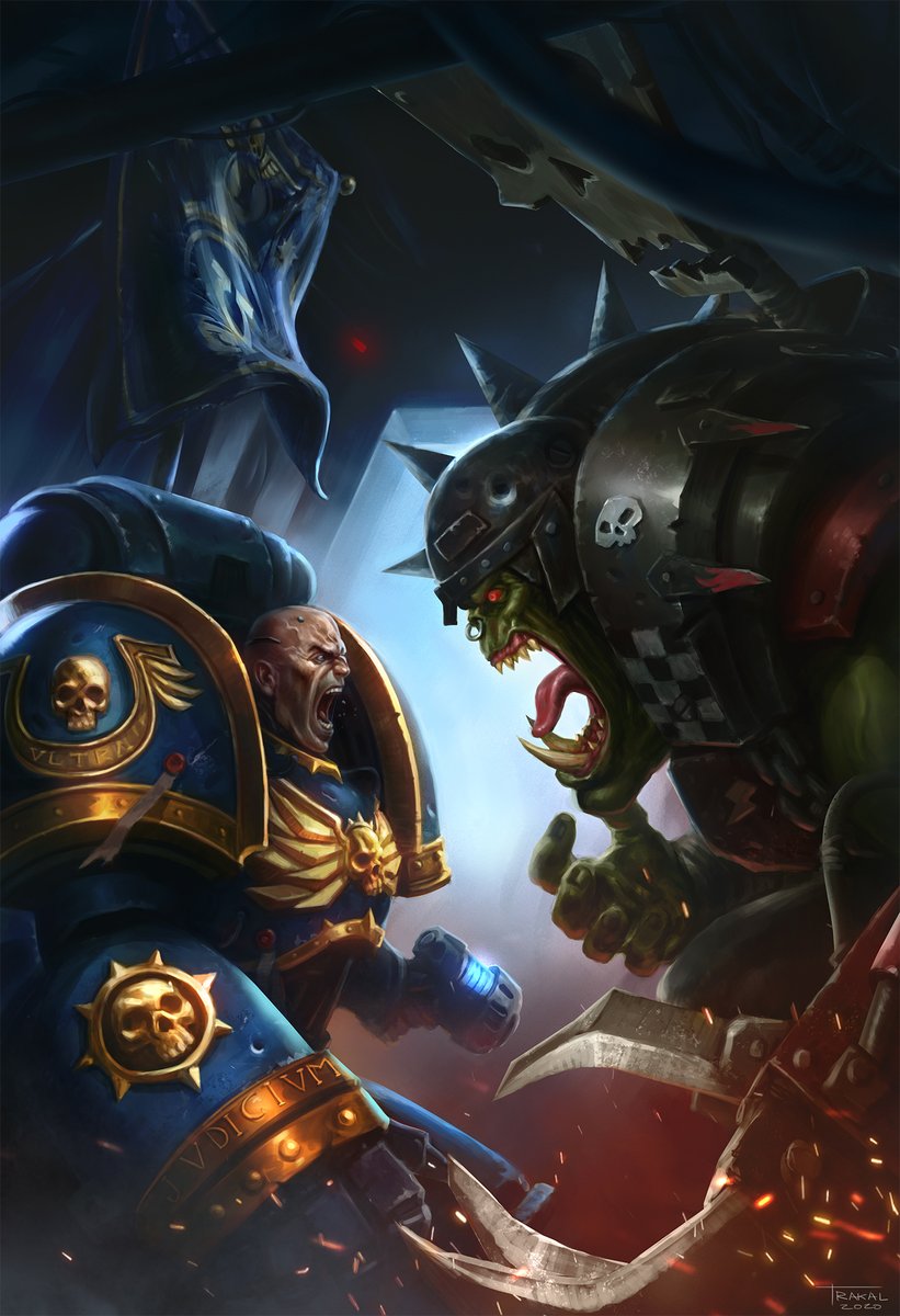 SalvaTrakalART's tweet photo. More 40k stuffs
#warhammer40000 #warhammer40k #40K #horuslupercal #spacemarine #ultramarines https://t.co/S2XMwLmhlO