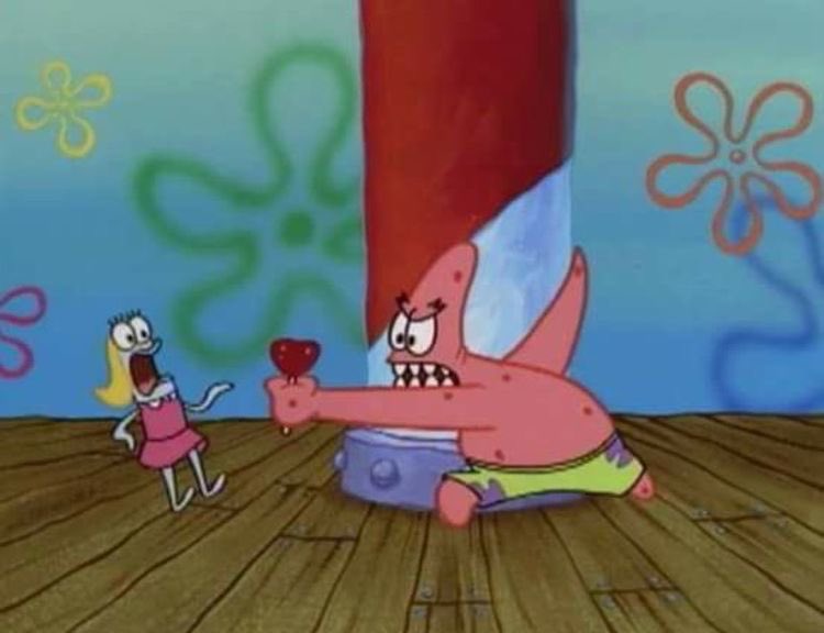 me scaring people with how much love I give