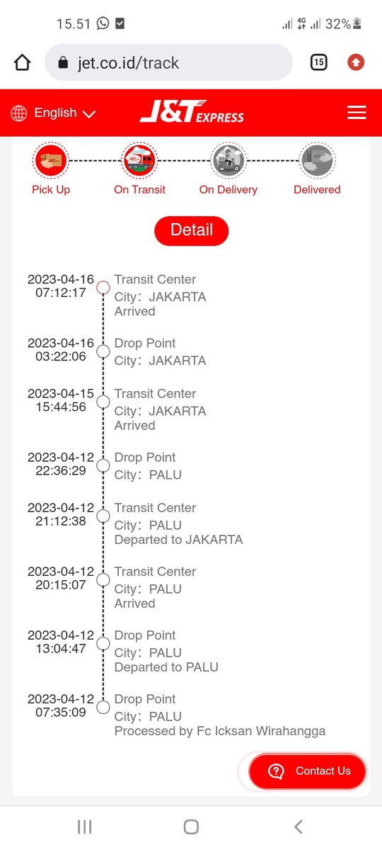 RyadhWoy's tweet photo. @jntexpressid Halo min.. tolong dong di bantu prosesnya... https://t.co/paXdgHBitI