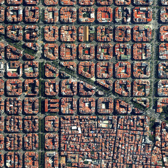 Even the layout of a town tells an immense story: whether it was planned, when it was planned, wheth