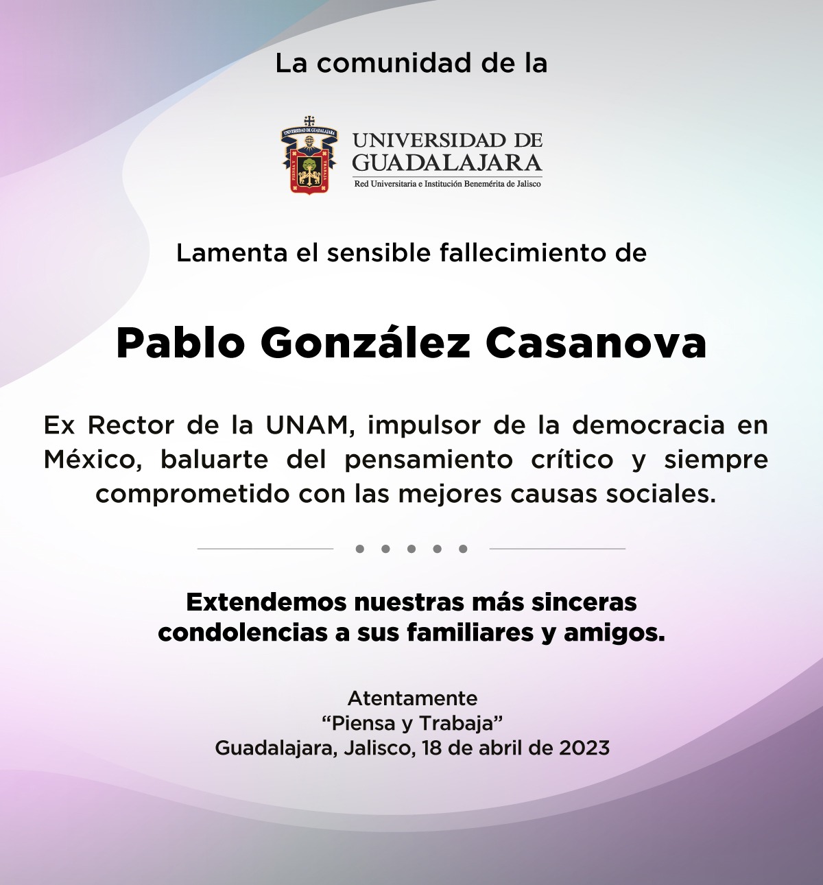 Universidad de Guadalajara (@udg_oficial) / Twitter