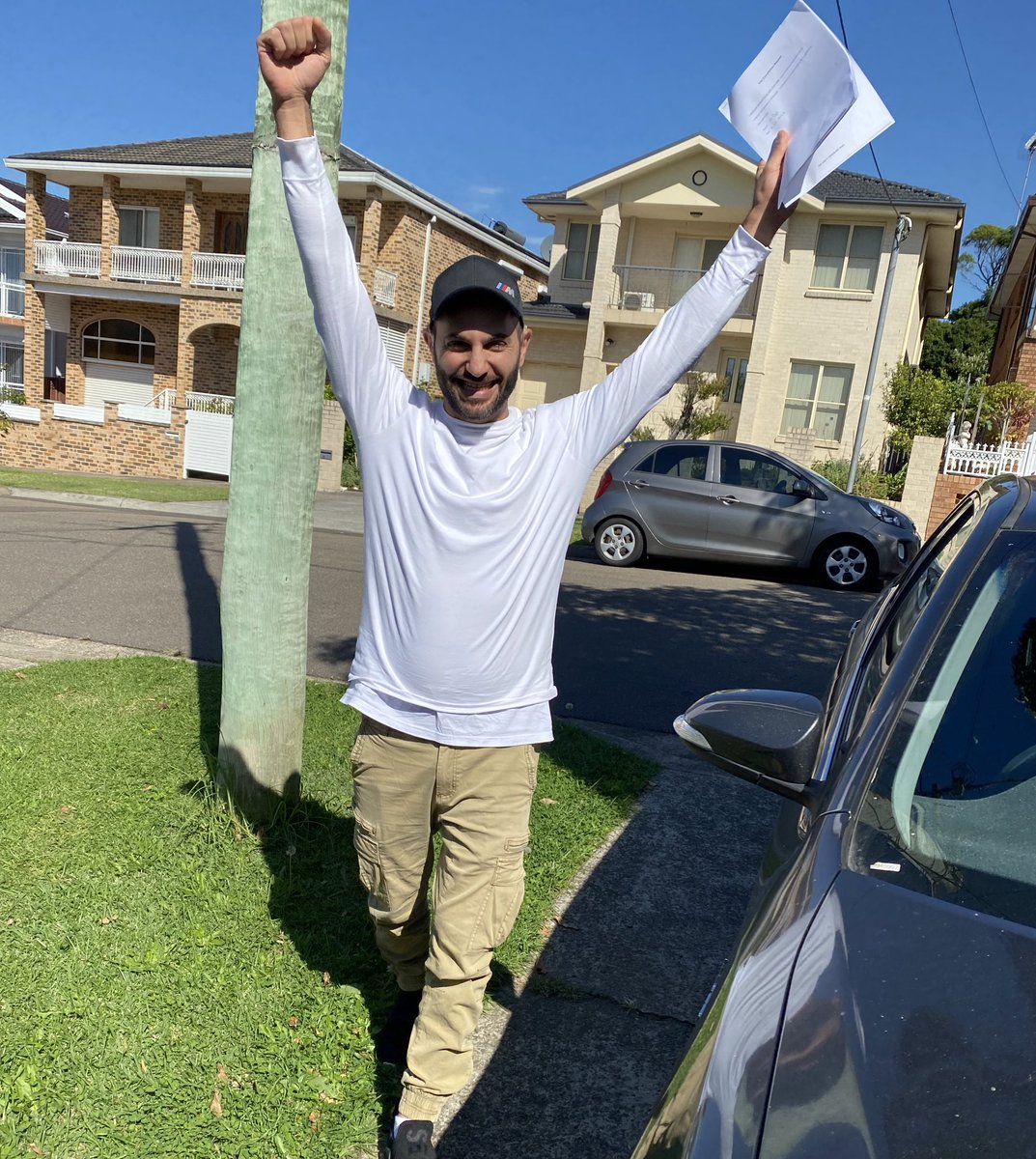 isobelroe's tweet photo. I have good news. 

The Immigration Minister has today intervened and granted Mohamed Barghachoun permanent residency. Mohamed is deaf, and was almost forced to leave Australia due to a migration agent’s bad work. The ABC’s story attracted pro bono legal help. Here he is! https://t.co/YNOLgqGD7X