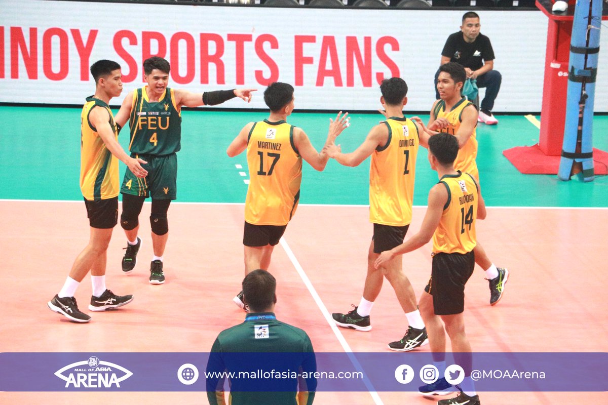 MOAArena's tweet photo. #UAAPSeason85 Men’s Volleyball

FINAL SET SCORE: ATENEO 15 - FEU 7

#RiseAsOne
#UAAPS85AtMOAArena
#ArenaSafe
#ChangingTheGameElevatingEntertainment https://t.co/PmzZHKlJlD