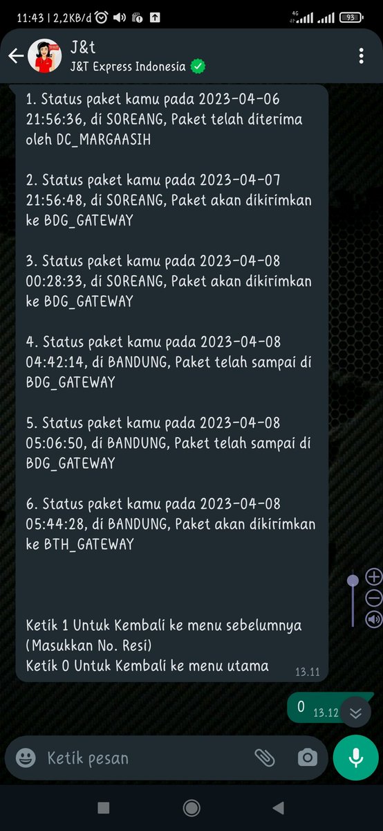 aizthai's tweet photo. @jntexpressid Paket saya dengan nomor resi JP4918949800, sudah tiba dimana ya? Karena statusnya di Shopee "pengantaran sedang dilanjutkan ke alamat tujuan" Namun di j&amp;t paket akan dikirim kan ke Batam dari tanggal 8 belum ada perubahan.

Mohon infonya, paket sudah di Batam atau belum? https://t.co/uHTZwUUBMg