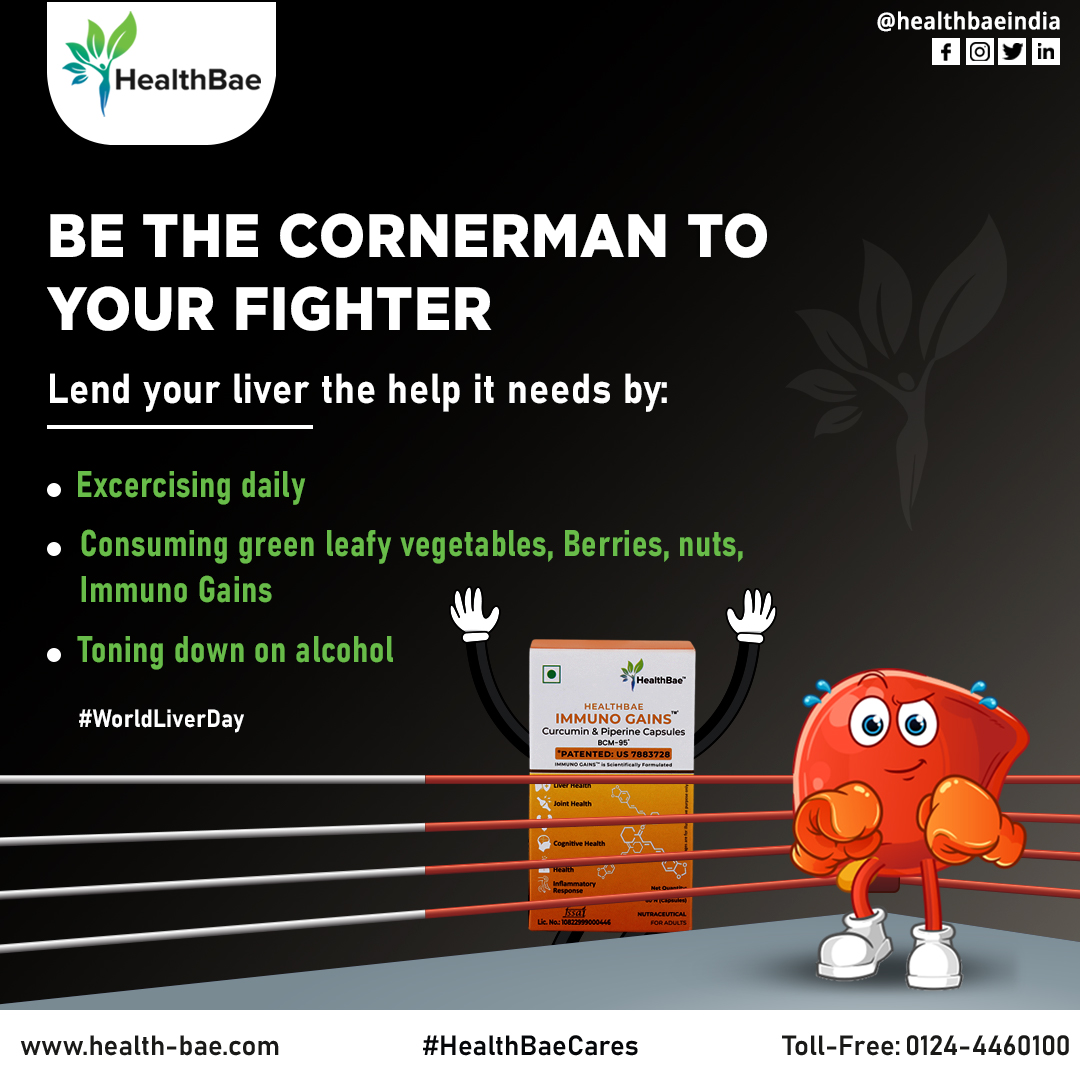 HealthBaeIndia's tweet photo. Let's not leave our liver alone in this fight. 😉
.
.
.
#HealthBae #HealthBaeCares #WorldLiverDay2023 #WorldLiverDay https://t.co/iOHvRSiBlR