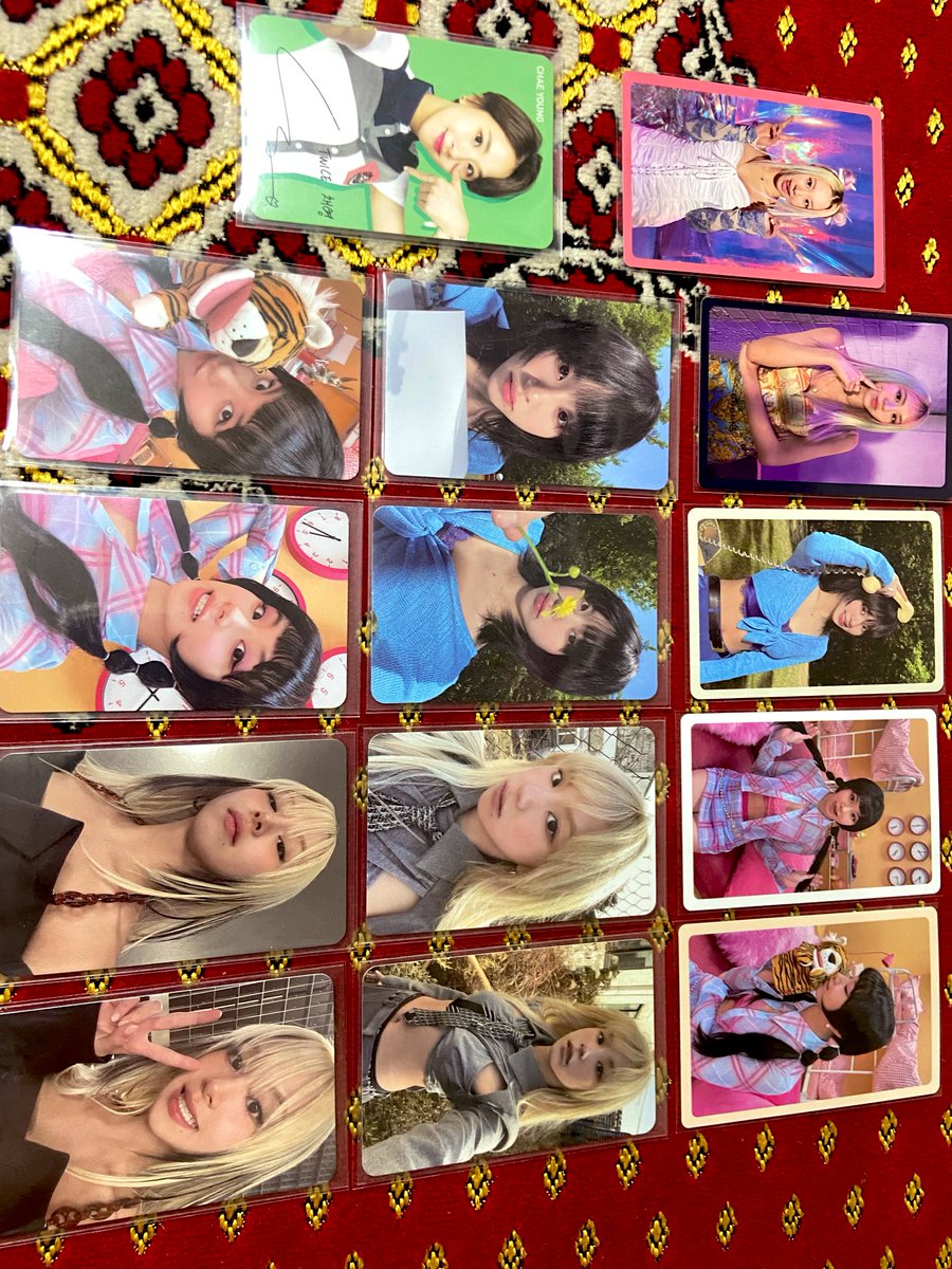 itsmebinbin_'s tweet photo. IC check. Will sell this as a whole set only. Reply or DM if interested.
~RFS: focus na kay sana ❤️
#binTYbles
tags wts chaeyoung tiger, chaeloocan, chaetulala https://t.co/wUICdECsA6
