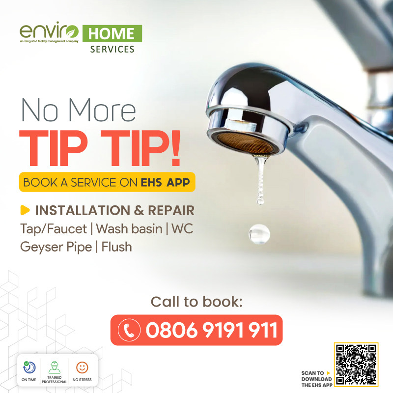 envhomeservices's tweet photo. From #LeakyTaps to #BurstPipes, we’ve got you covered.
Book #EHSExperts for a hassle-free #PlumbingService at your convenience.
Call: 0806 9191 911 or Download the #EHSApp Now: https://t.co/PJy6sm5OG7
#EnviroHomeServices #EHS #HomeServices #PlumbingServices #Leakage #Blockage https://t.co/5Y6B69bDeW