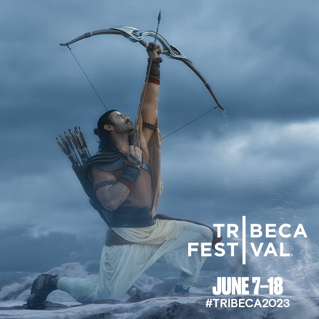 Beyond thrilled and proud that #Adipurush will have its world premiere at the prestigious #TribecaFestival on June 13th 2023 in New York! ✨ 
See you guys there.. 💖🙏🏻